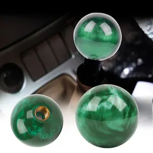 Brand New Universal JDM Green Pearl 54mm Round Ball SHIFT KNOB M8 M10 M12
