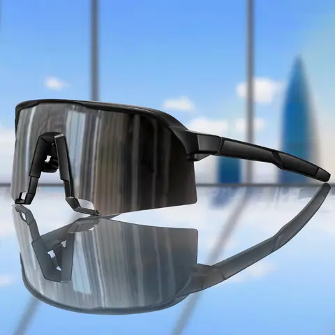 Fashion Sports Sunglasses Comfortable Large Frame Unisex Sporty Eyewear for Vacation Travel Shopping Selfies Outdoor Activities Sports Eyewear Baseball Cycling Running Beach Fishing Sports Biking Sunglasses
