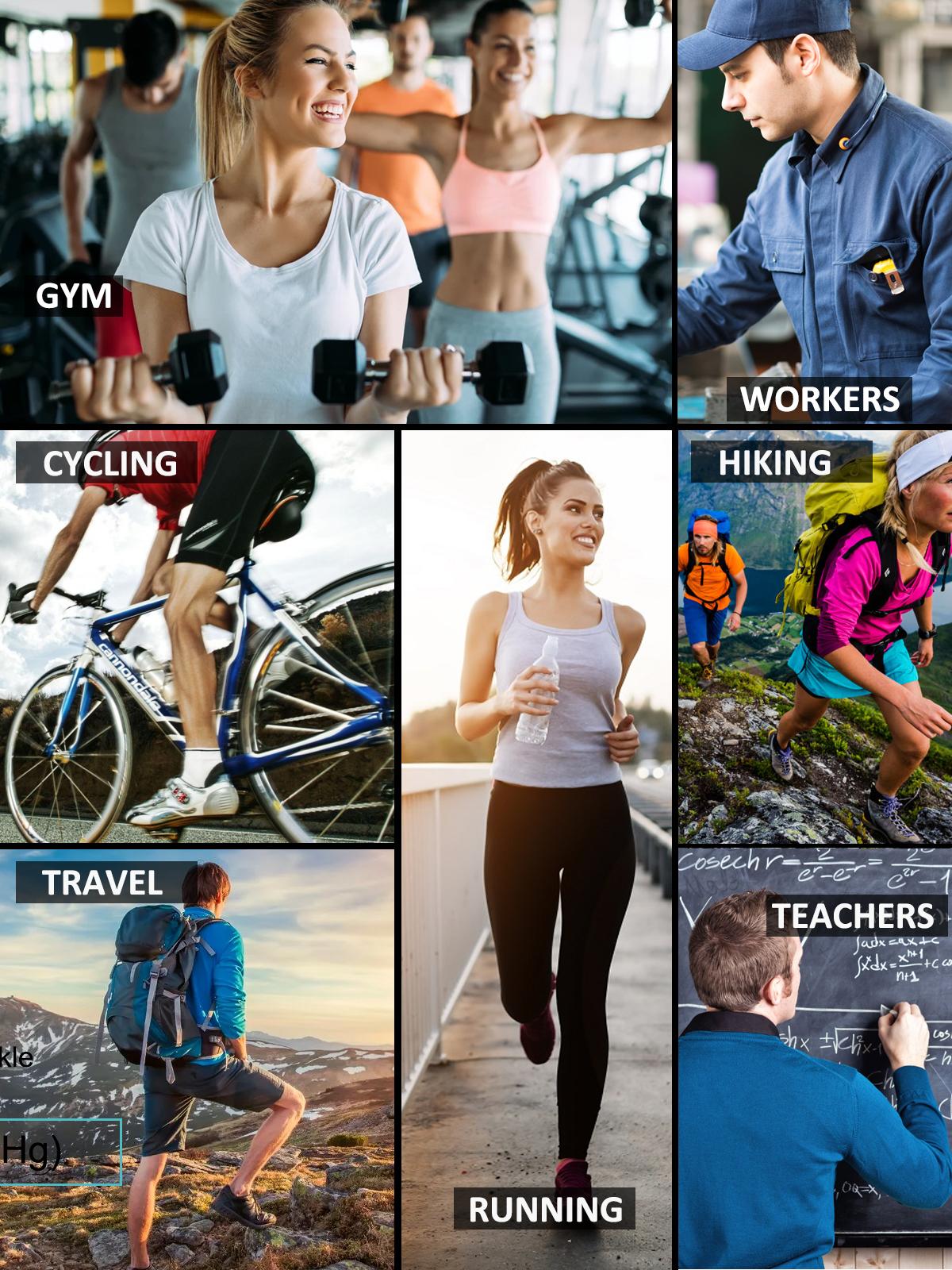 Elastic Short Crew Compression Socks for Men & Women, Y-Heel Construction with Non-Slip Support, Breathable Moisture-Wicking Material, Sports & Everyday Use