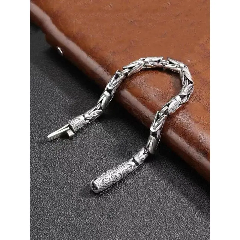 Exquisite Handmade Copper Unisex Bracelet - Retro Punk Style Party Jewelry with Inscriptions, Fashionable & Versatile Costume Accessory, Ideal for Birthday Gifts, Daily Outfit Decoration, Handmade Copper Bracelets, Exquisite Bracelet