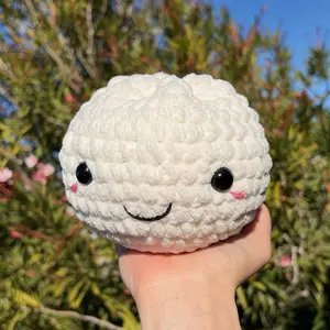 Crochet bao plush