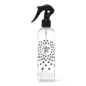 Salon Care Black & Clear Trigger Spray Bottle