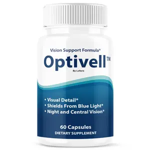 Optivell Eye Capsules Advanced Healthy Eyesight Clear Sharper Vision (60 ct)