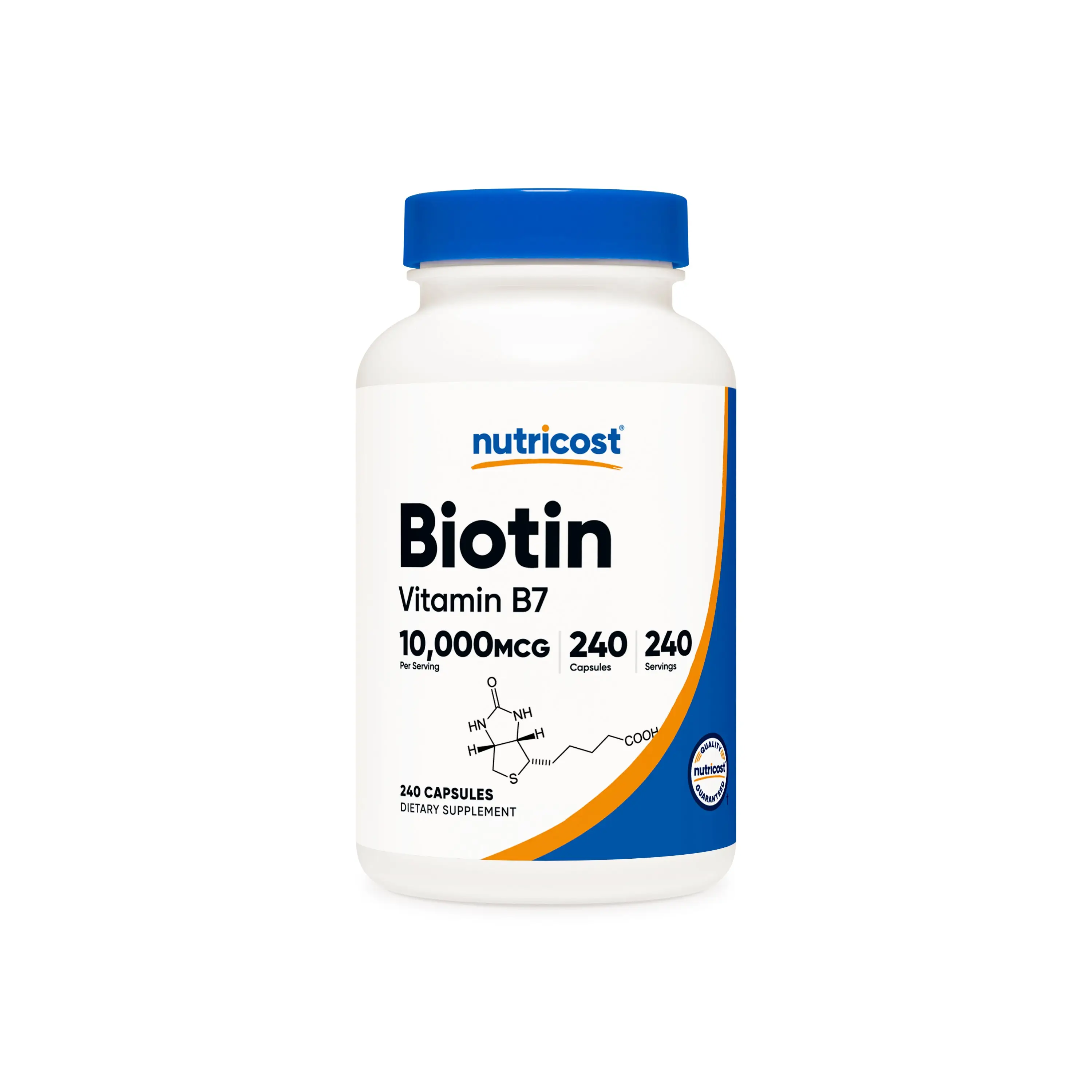 Nutricost Biotin Capsules (Vitamin B7)