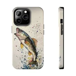Largemouth Bass Fishing Phone Case,Gift For Dad,Gift For Fisherman,Fishing,Iphone 11,Iphone 12,Iphone 13, Iphone 14, Iphone 15,Iphone 16