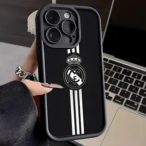R-Reals M-Madrids Phone Case for IPhone 17 Pro Max 15 Pro 14 Plus 13 12 11 XR XS Max X 16 Plus Soft TPU Back Cover