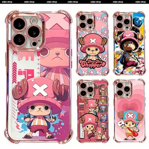 Anime Chopper Phone Case Suitable for IPhone 17 Promax 16 15 14 13 12 11  Pro Max Air X XSMAX  Plus Anti Fall Transparent Soft Back Cover, Durable Material Protection Protective