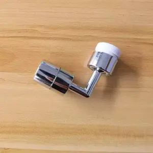 Plastic Dual Mode Faucet – 720° Swivel Water Tap for Kitchen & Bathroom, Adjustable Spout