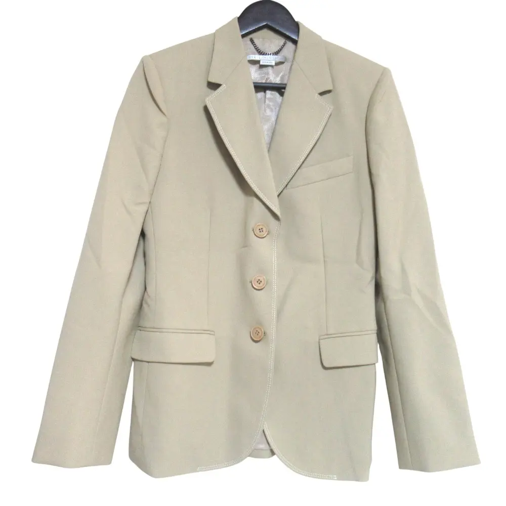 Pre-owned Stella McCartney Cotton Small Leather Goods Rayon Tailored Jacket