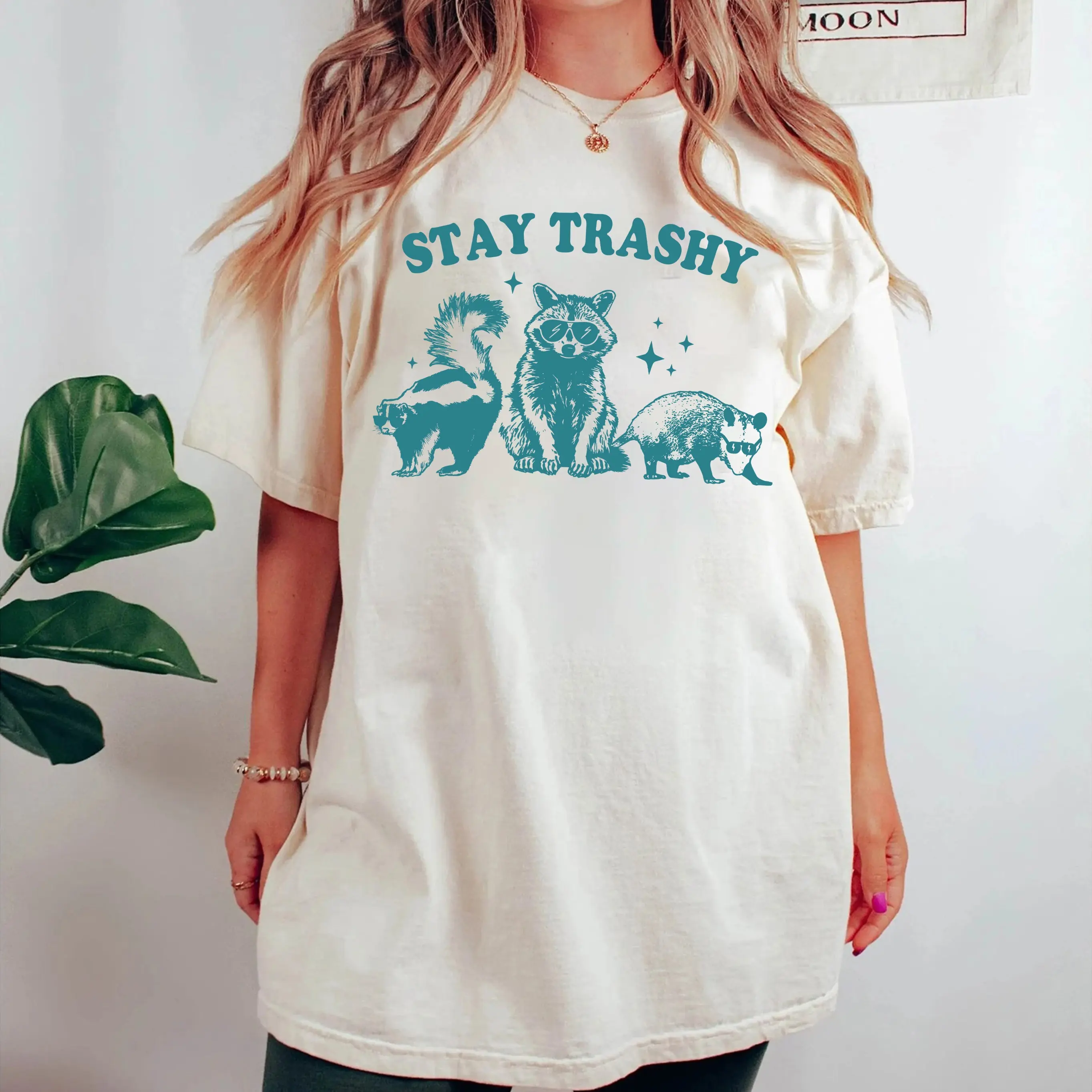 Stay Trashy Shirt, Funny Raccoon Shirt, Opossum Sweatshirt, Skunk Shirt, Funny Animals Sweater, Animals Lover Shirt, Racoon It Is What It Is Shirt