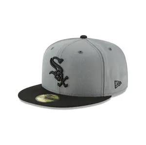 New Era New York Yankees Black 59FIFTY Fitted Cap MLB Baseball Hat