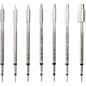 7 count C245 Soldering Tips Heat Set Insert Tool Kit for M2/M2.5/M3/M4/M5/M6/M8 Threaded Inserts,Made of Copper- Compatible with JBC Station,  Heating for  Printing