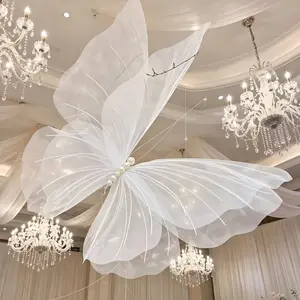 3D Butterfly Wedding Decor, Window Display Ornament, Wall Mounted Realistic Butterfly, Party Wedding Home Decoration, Butterfly Balloon Decor