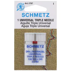 Schmetz Twin / Triple Needle Needle 80/12 5pk - S-1797