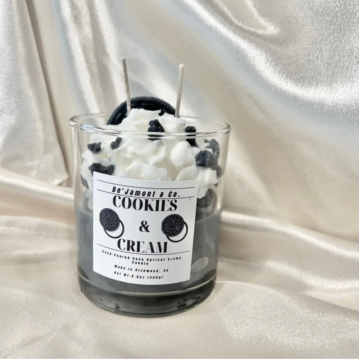 Cookies & Cream Dessert Candle