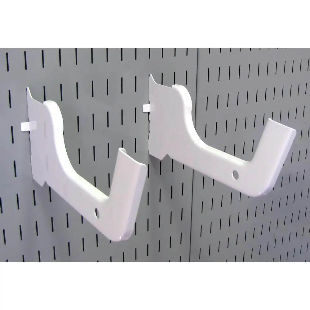 Heavy-Duty Slotted Pegboard Hook (2) Pack - 12in Reach - 10-HD-012