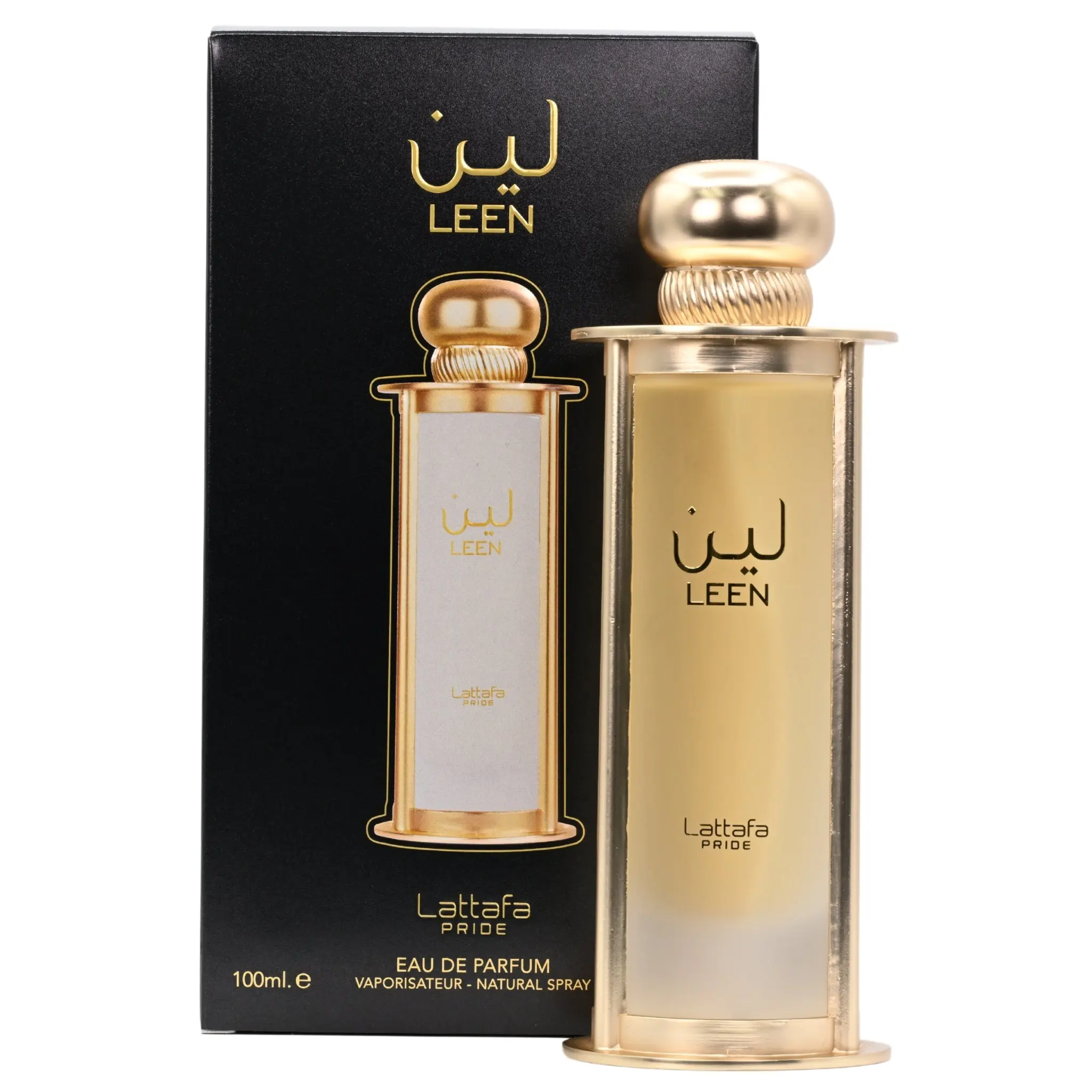 Lattafa Pride Leen Eau de Parfum Spray with Turmeric, Ginger & Musk, Unisex Spicy Floral Signature Scent, 3.4 oz, Fragrance Perfume Scent, Floral Eau Perfume, Edp Spray, Floral Scents Perfume, Richly Layered