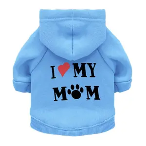 1 piece Pet Hoodie Spring Letter Pattern Pet Hoodie