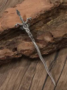 Vintage Gothic Spider Snake Hairpin, Trendy Hip Hop Fashion Accessory, Viking Norwegian Style Party Jewelry Gift for Valentine's Day