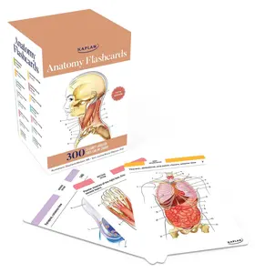 Anatomy Flashcards: 300 Flashcards with Anatomically Precise Drawings and Exhaustive Descriptions -- Stephanie McCann, Cards