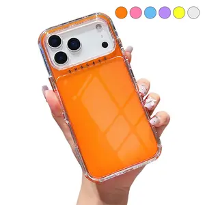 Clear Bumper Cover Case For iPhone 17 16 15 Pro Max 14 13 12 Heavy Duty Shockproof Defender Protection Phone Case