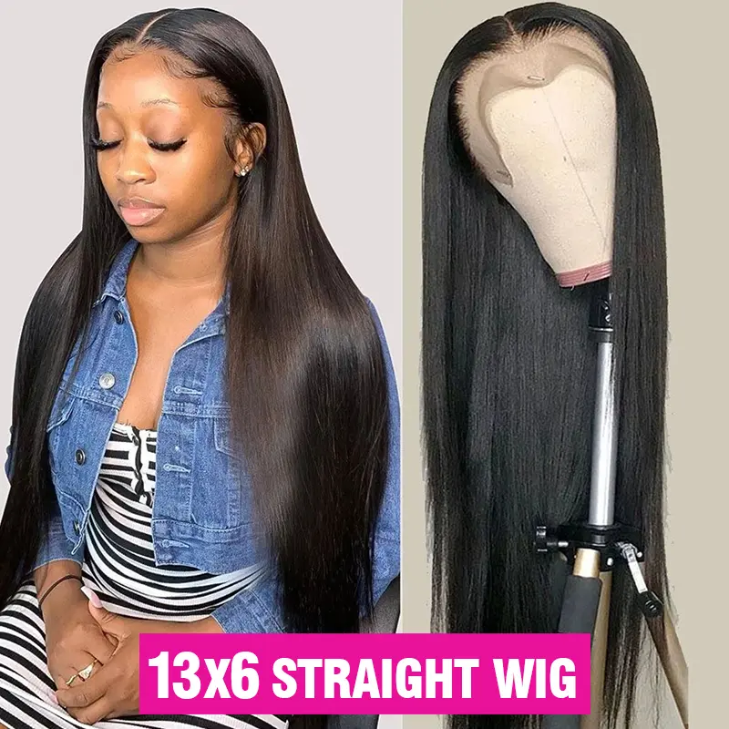 13x6 straight wig