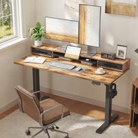 Rustic Brown - with Drawers & Shelf