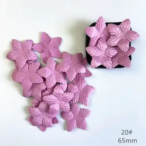 200pcs/lot 2cm-6cm popular White Flower Petal customizable headband satin flowers for decoration Wedding DIY craft flower SD02