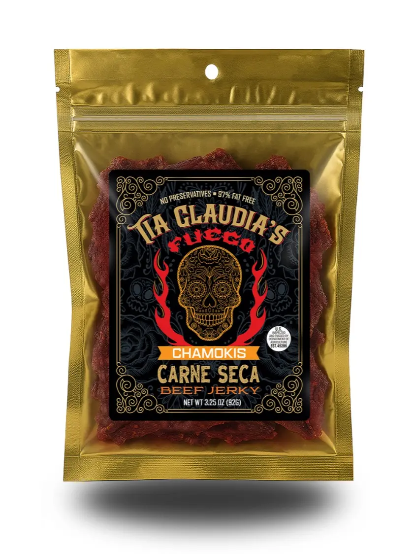 TIA CLAUDIA'S CHAMOKIS CARNE SECA- BEEF JERKY