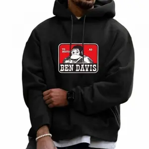 Ben Davis Hoodie – Men’s Workwear-Inspired Graphic Sweatshirt, Unisex Y2K Streetwear Pullover for Men and Women, Soft Cotton Blend Classic Fit for Fall Outfits and Everyday Wear, Made in USA.LKD