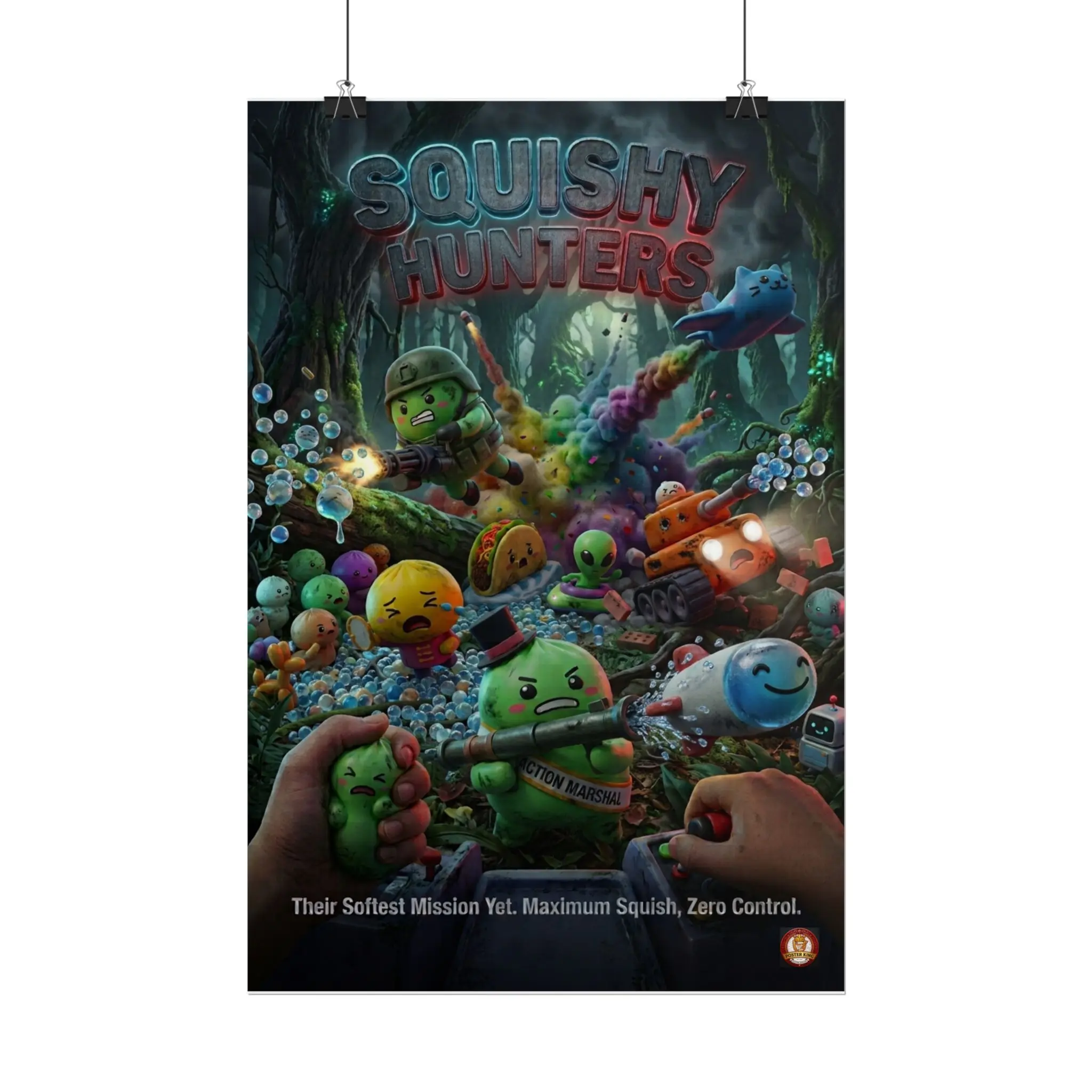 Squishy Hunters Movie Poster