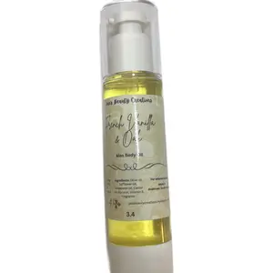 Jae’s Beauty Creations Men’s Body Oil French Vanilla & Oak - 3.4 oz all-day wear body care