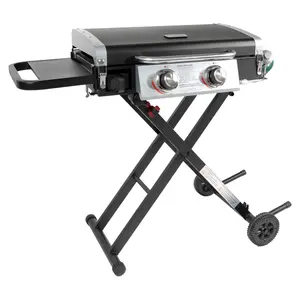 Razor 2- Burner Gas Griddle Grill with Cart
