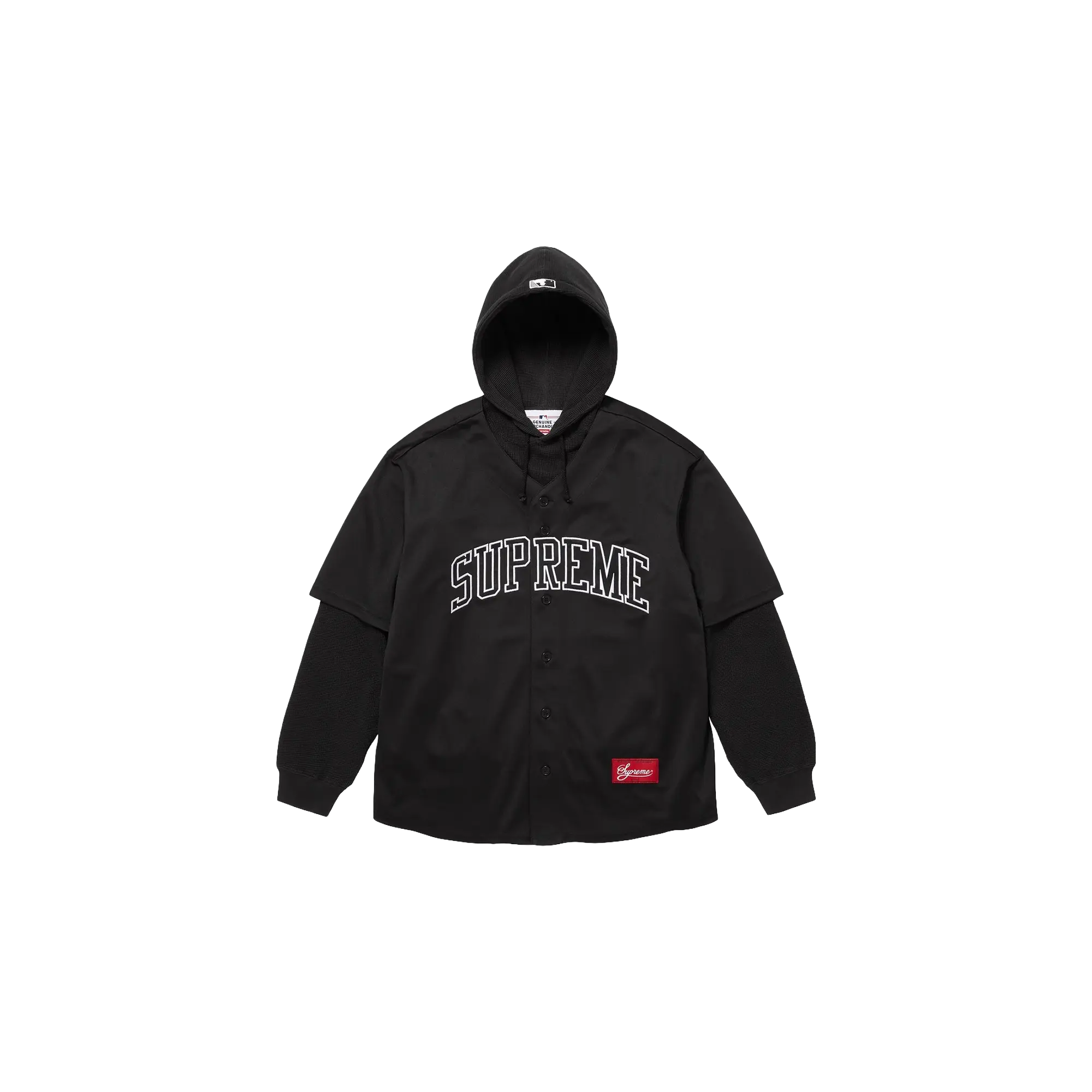 Chicago White Sox Hooded Baseball Jersey "Black" SU26948