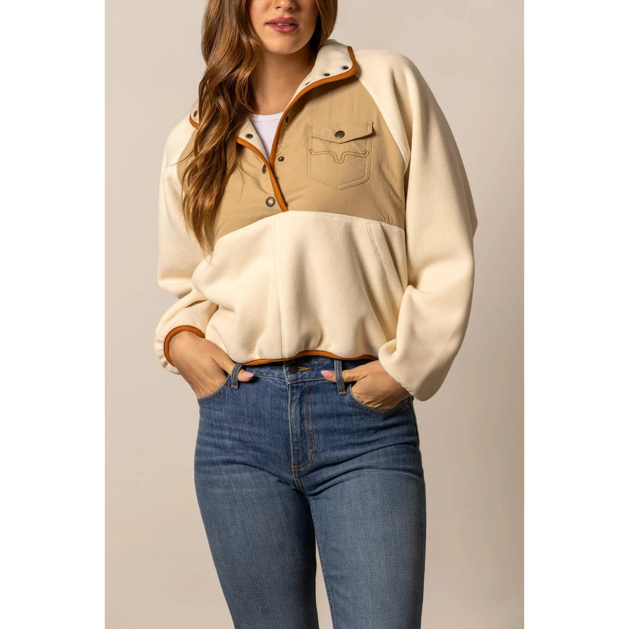 KIMES RANCH WOMENS JOSIE NATURAL JACKET BEIGE