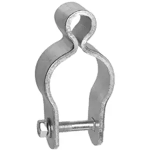 212 MAIN 2 In. Zinc Plated Steel Tubular Gate Hinge, Fits Pipes, Ideal for Sailing and Outdoor Water Sports Applications