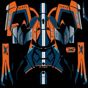 Can Am RYKER 600 900 Graphic kit 2018 2019 2020 2026 stickers decals ATV UTV mx
