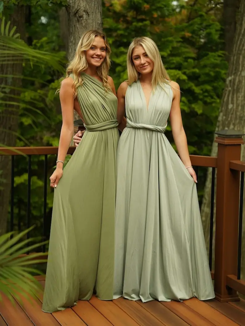 how to style an infinity dress bridesmaid - TikTok Shop