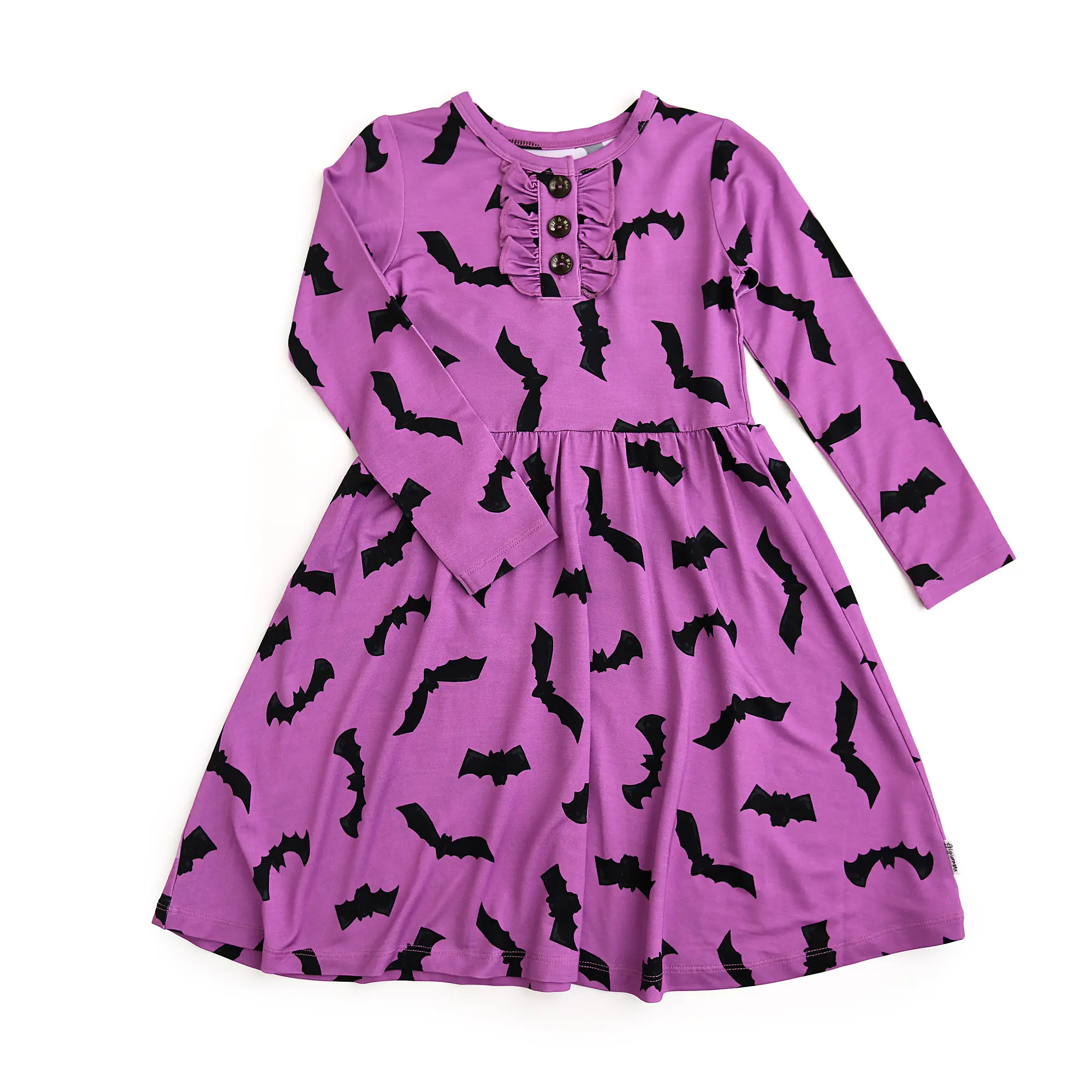 Echo Purple Bats TUTU DRESS