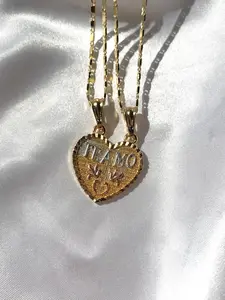 BH Te Amo Tricolor Necklace