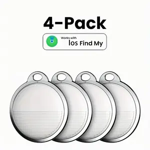 4pcs GPS Smart Anti-Lost Device Locator For Vehicles - Real-Time Tracking, No Installation Required, Suitable For Vehicles, Elderly, And Children - Compatible With IOS System, Prevent Loss And Worry-Free, GPS Tracker For Cars