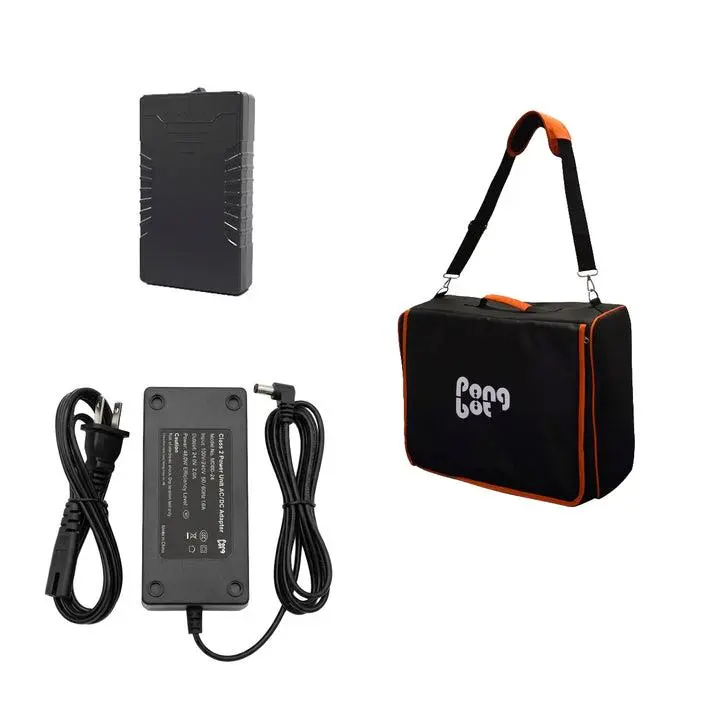 Nova S Pro Table Tennis Accessory Bag - Adjustable Strap, Full Padded, Multi-Compartment, Zipper Closure for Robot Training, Outdoor Sports