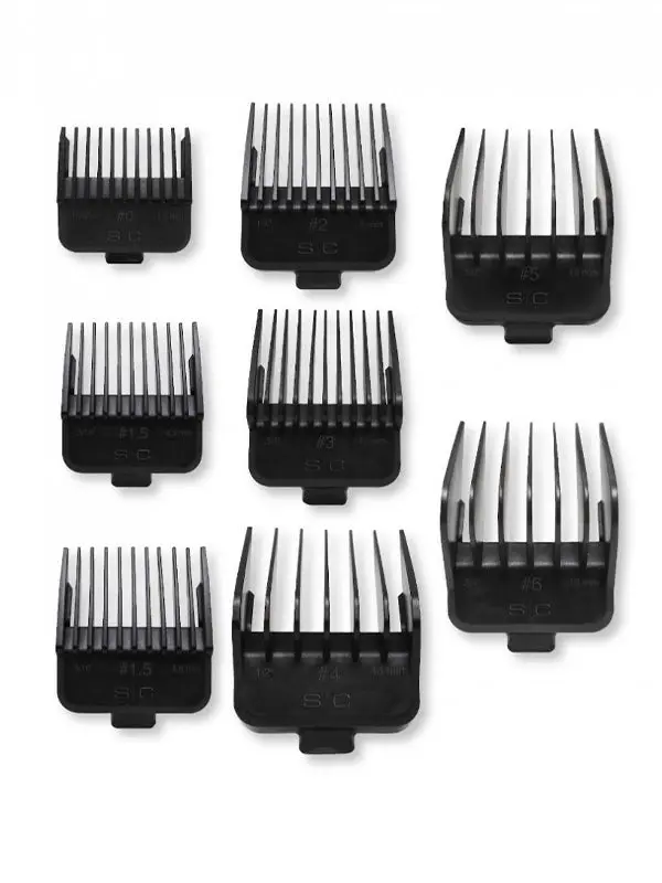 StyleCraft DUB Universal Magnetic Clipper Guards - Black StyleCraft DUB Universal Magnetic Clipper Guards - Black