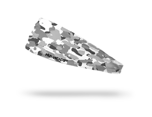 HIP HEADS Unisex Arctic Camo Sporty Sports Headband - Moisture-Wicking, Stretch-Fit, Durable Accessory for Athletes, Sporty Sports Headbands
