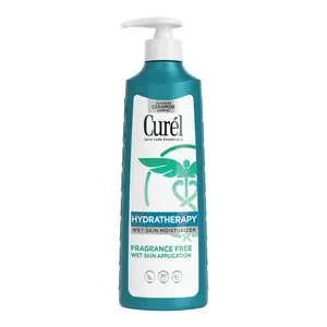 Curél Hydra Therapy Wet Skin Moisturizer Body Lotion, with Ceramide Complex, Dry Skin, 12 oz