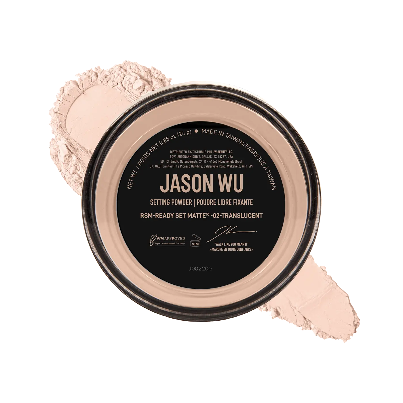 JASON WU BEAUTY Ready Set Matte Setting Powder - formulated with Vitamin C and Rosehip Oil to help hydrate and nourish Flawless Lightweight