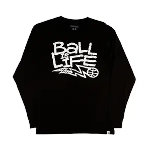 Ball By Nature L/S Tee in Black