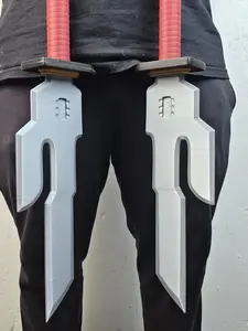 Anime-Inspired Dagger Prop – Lightweight Cosplay Weapon – 3D Printed Fantasy Knife – Convention Safe Display Piece – Ninja Style Prop