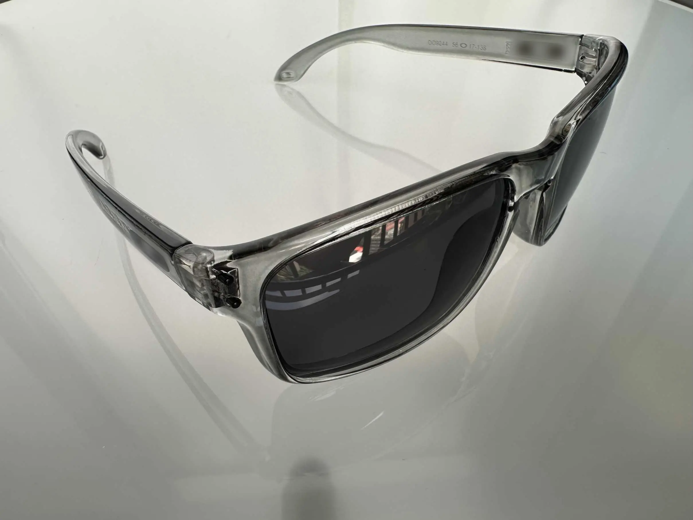 New Sunglasses Polarized Holbrook Clear Grey/Black Lenses USPS