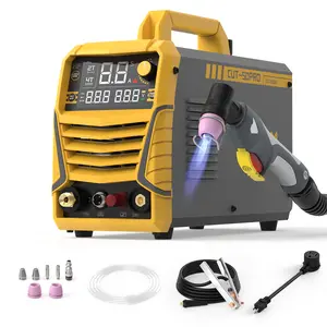 [fathersdaygift] TOOLIOM CUT-50-PRO Air Power Plasma Cutter 50Amp | High-Frequency Pilot Arc Plasma Cutting Machine | Dual Voltage 110/220V & Max 3/4" Clean Cut | IGBT Inverter Metal Cutter Equipment